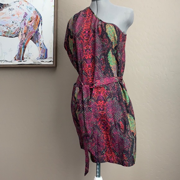 Buffalo by David Bitton one-shoulder dress SZ M - Picture 1 of 4